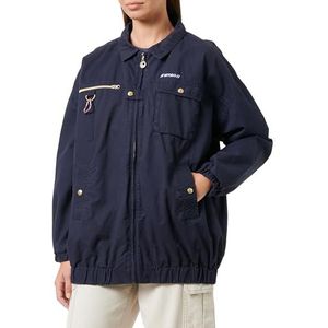 swirlie Blouson sweatshirt voor dames, marineblauw, L