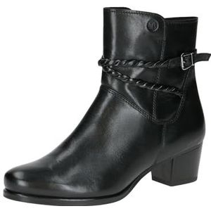 Caprice Dames Boot Heel 9-25309-43 Enkellaarsjes, Black Nappa, 38 EU, Black Nappa, 38 EU