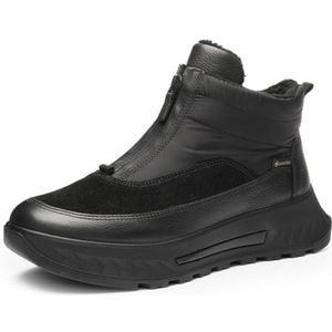 ARA - Snowboots - Zwart - Waterdicht - Met Ritssluiting - Glad Leer en Suède