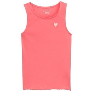 Tops - Geribbeld Gebreid - Jersey - Glitterend - Ronde Hals - Mouwloos