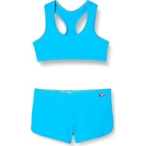 HAUTE PRESSION Tweedelige meisjes zwembad 907 C03 T10A, Turkoois, 10-14 ans