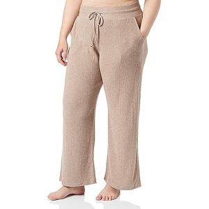 Triumph Thermische Mywear Damesbroek met wijde pijpen, pyjamabroek, lichtgrijs Melange, 10