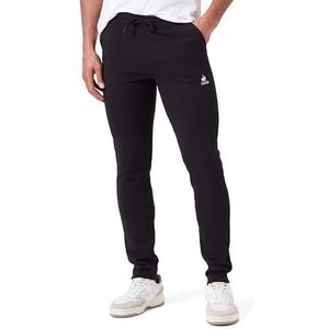 Le Coq Sportif Uniseks trainingsbroek, Zwart, S