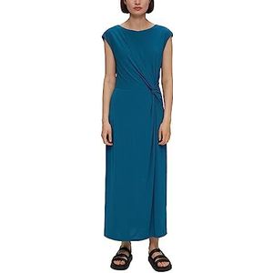 s.Oliver BLACK LABEL dames midi jurk, Blue Green, 44