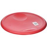 Rubbermaid Commercial Product-deksel voor levensmiddelen, rond, 11.4L, rood, 1