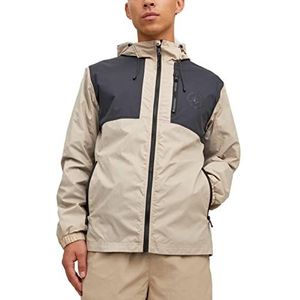 JACK & JONES Filo lichtgewicht jas met capuchon voor heren, Cobblestone, S