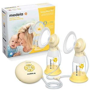 Medela Swing Maxi Flex dubbele elektrische borstkolf – meer melk in minder tijd – met PersonalFit Flex borstschild en Medela 2-Phase Expression technologie