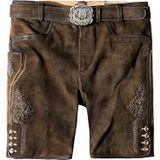 Stockerpoint heren leren broek, Bison spekt, 44