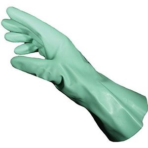 Seiz 400545 beschermende handschoenen van nitril/latex, groen (10 stuks), XL/ 10, groen, 10