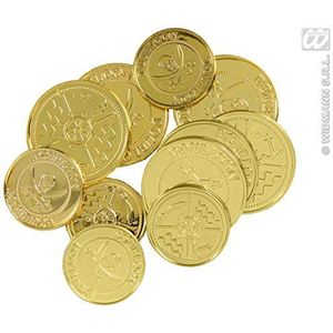 Set of ""12 GOLD DOUBLOONS"" -