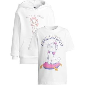 Mister Tee Sweatshirt voor meisjes, wit en wit, 134-140