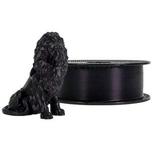 Prusament PLA Jet Black 1 kg spoel (2,2 lbs), filament 1,75 mm, diameter tolerantie +/- 0,02 mm