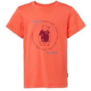 VAUDE - Kids - T-shirt - Uniseks - Ronde Hals, Print op Voorzijde, Naamplaatje tot Maat 122/128