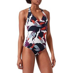 Short Stories Dames Swimsuit halterjurk, Dark Blue, 38 NL