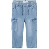 NMMBEN Baggy R Cargo Jeans 9770-YT NOOS, blauw (medium blue denim), 80 cm