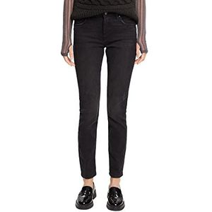 ESPRIT Jeans met rechte pijpen, Black Dark Washed., 27W / 30L