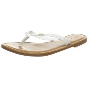 Tommy Hilfiger Jennifer 1 slippers voor dames, Weiß Fluister Wit 121, 41 EU