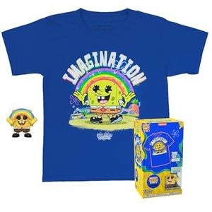Funko 63487 Pocket Pop & Tee: Spongebob- SB w/rainbow- XL (Child)
