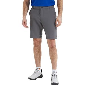 ellesse Heren 2023 Veleto Anti geur verborgen zak vochtafvoerende golfshorts, Donkergrijs, 42