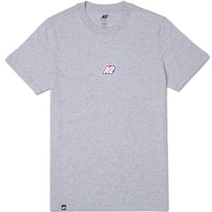 K2 Snow Unisex T-Shirt Womens Heritage T-shirt, Gray Heather, 20H3002