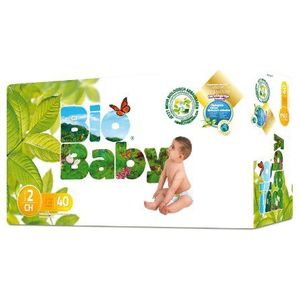 Bio Baby Biologisch afbreekbare luiers maat 2 - Pack van 40