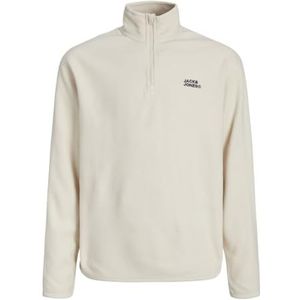 JACK&JONES JUNIOR JJEANGUS Fleece Quarter Zip JNR, maanbeam, 128 cm