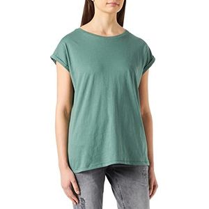 Urban Classics dames T-Shirt Ladies Extended Shoulder Tee, Paleleaf, S
