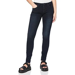 LTB Jeans - Dames - Nicole - Mid Waist - Slim Fit Jeans - Broek, blauw (Parvin Wash 51272), 26W / 32L