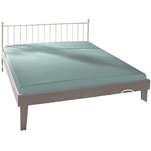 Bassetti Hoeslaken Uni 565 Salvia katoen/elastaan, afmetingen: 180cm x 200cm, 200cm x 220cm, 9314077