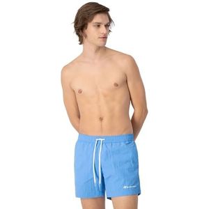 Champion Legacy AC Small Logo zwemshorts voor heren, Lichtblauw, M