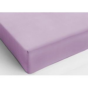 BIANCHERIAWEB Hoeslaken voor Frans bed, matrasbeschermers van katoen, flanel, roze, hoeslaken 100% Made in Italy, geschikt voor bed 120 x 200 cm, machinewasbaar