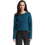 Tom Tailor - Regular Fit - Damespullover - Puur Katoen