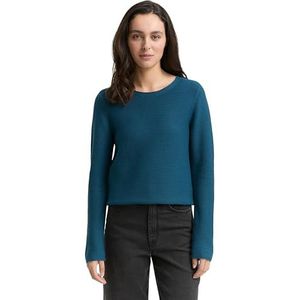 Tom Tailor - Regular Fit - Damespullover - Puur Katoen