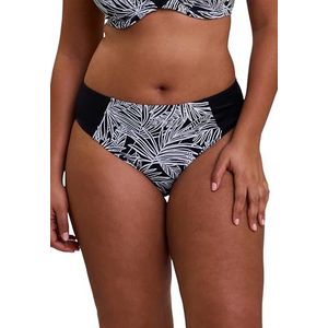 SANS COMPLEXE - Bikinislip - Grijs - Gerecycled Polyamide - Bloemenprint