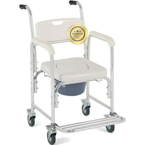 OrtoPrime - Chaise de Douche - Multifunctioneel - Inclusief Toiletten - Waterdicht