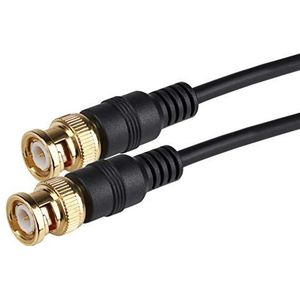 Maplin Bnc Mannelijke Coaxiale Connector naar Bnc Mannelijke Coaxiale Connector Kabel 1.5M