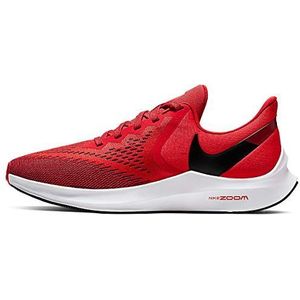 Nike Nike Zoom Winflo 6, Heren Track & Field Schoenen, Meerkleurig (Universiteit Rood/Zwart/Gym Rood/Wit 600), 8,5 UK (43 EU), Multicolour University Red Black Gym Rood Wit 600, 43 EU