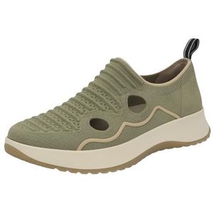 Berkemann Toya sneakers voor dames, groen/beige, 42 2/3 EU, groen/beige, 42.50 EU