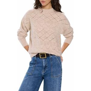 SPRINGFIELD jersei dames, Licht Beige, XS