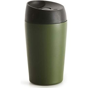 Sagaform Autobeker met druksluiting klein, groen 24cl