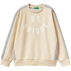 United Colors of Benetton trainingspak voor kinderen en jongens, Bianco Panna 1j4, 170 cm