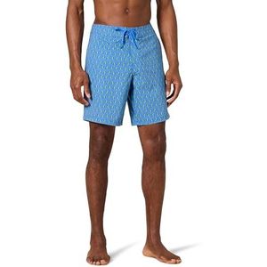 Amazon Essentials Heren boardshorts, blauwe hagedissen, groot