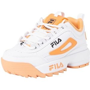 FILA Disruptor T Kids sneakers voor meisjes, White Apricot Tan, 28 EU