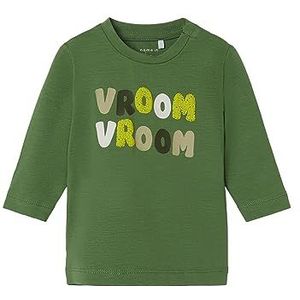 NAME IT Baby Jongens Nbmkumon Ls Top Box Shirt met lange mouwen, dille, 68 cm