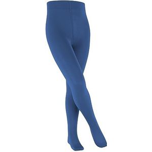 FALKE Unisex Cotton Touch K Ti panty voor kinderen, blauw (Azure 6197)., 122/128 cm