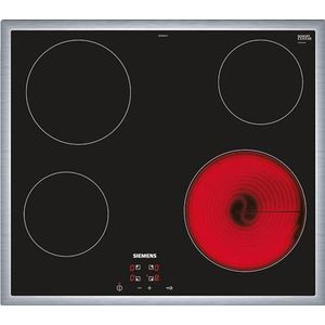 SIEMENS Elektrische kookplaat van SCHOTT CERAN ET645HE17 met bedieningsdisplay