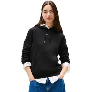 Tommy Hilfiger - Dames Hoodie - Grijs - Katoen