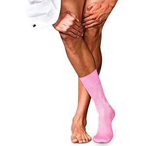 FALKE Unisex Adult Run Sokken Katoen Zwart Wit Meer Kleuren Dunne Effen Sportieve Sokken Met Licht Gewatteerde Zool, Ideaal Om Het hele jaar door te dragen, 1 Paar, Roze (Pioen 8042), 41-42 EU