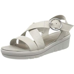 MARCO TOZZI Dames 2-2-28514-24 riempjessandalen, wit wit wit 100, 41 EU