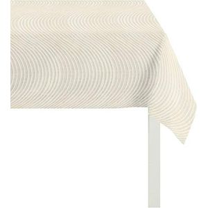 APELT Tafelkleed, polyester, crème, 85 x 85 x 0,3 cm